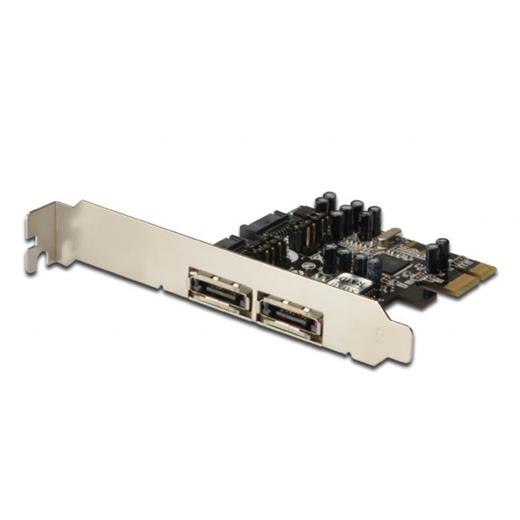 DS-30102-1 Digitus Serial ATA (SATA) II PCI Express Kartı, 2 x harici eSATA, 2 x dahili SATA port