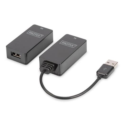 DA-70139-2 Digitus USB 1.1 Mesafe Uzatma Cihazı, CAT 6/6A/7 AWG23 S/FTP ya da F/FTP kablo kullanıldığında maksimum mesafe 45 metre