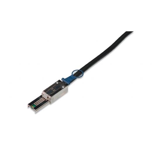 AK-410105-010-S Serial Attached SCSI (SAS) Bağlantı Kablosu, mini SAS 26pin erkek - mini SAS 26pin erkek, 1 metre, CU, AWG28, 2 x zırhlı, UL