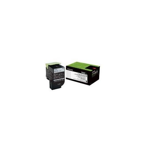 Lexmark 70C80K0 Siyah Return Toner 1000 Sayfa