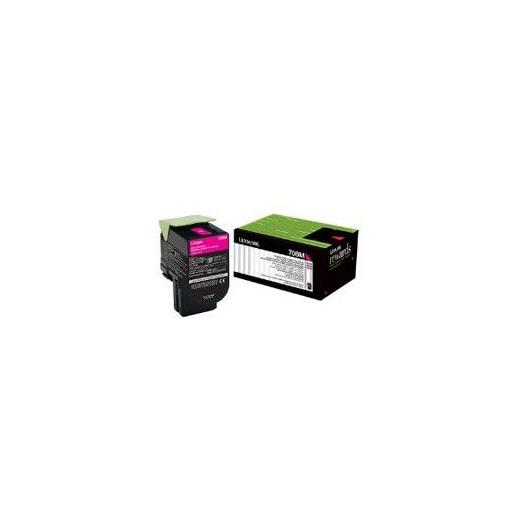 Lexmark 70C80M0 Kırmızı Return Toner 1000 Sayfa