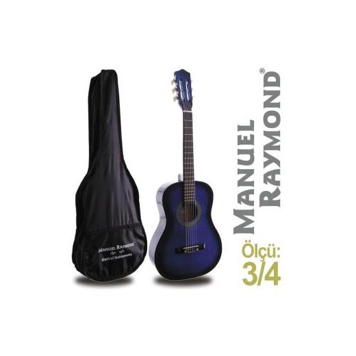 Klasik Gitar Junior Manuel Raymond MRC87BLS (KILIF HEDİYE)