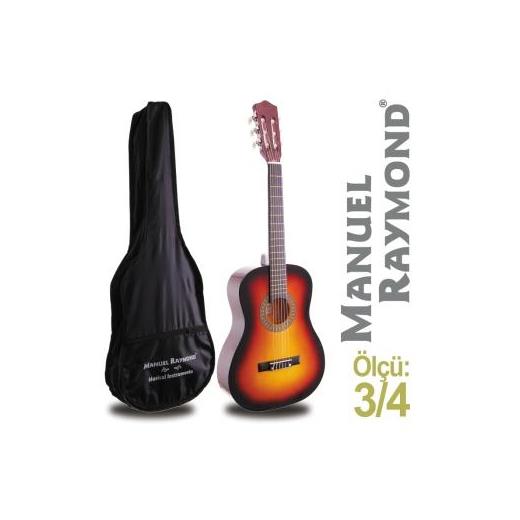 Klasik Gitar Junior Manuel Raymond MRC87SB (KILIF HEDİYE)