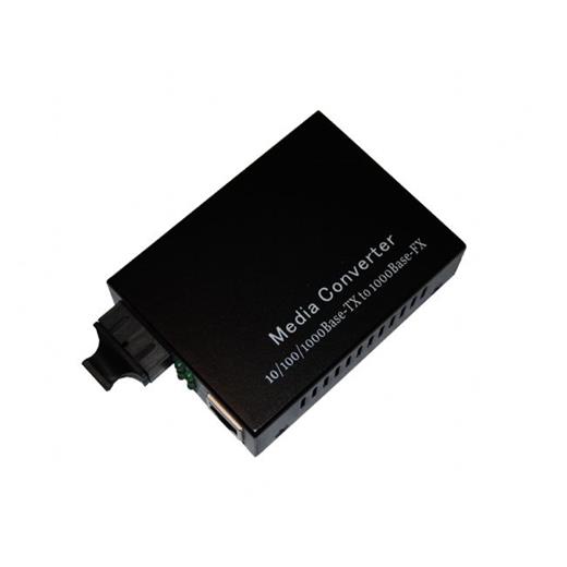 BN-GS-SC-SM20 Beek 10/100/1000BaseT-1000LX Media/Rate Converter, SM, SC, 20 km