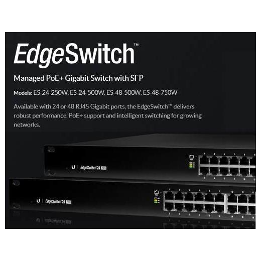 Ubiquiti EdgeSwitch 24-Port PoE Switch 250W ES-24-250W