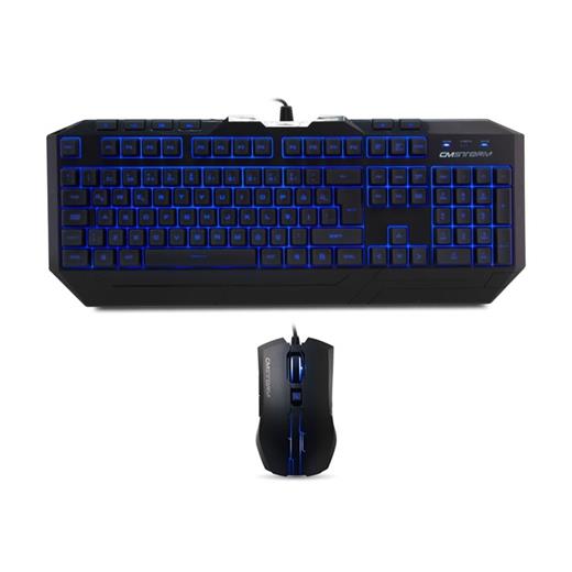 CM Storm SGB-3010-KKMFI-UI-DEVASTATOR Siyah Usb Mavi Ledli Q Multimedia Klavye + Mouse Set