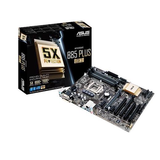 Asus B85-Plus/Usb3.1 1150 DDR3 Vga Dvi