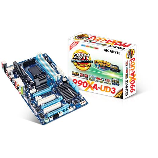 Gigabyte 990XA-UD3 AMD AM3+ DDR3 S+GL ATX