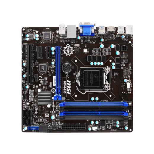 Msi B85M-E45 DDR3 Vga Hdmi Usb3