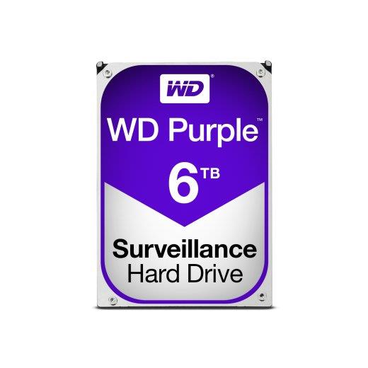 WD 6TB 3.5’’ 64MB Sata 6Gb/s 7/24 Purple WD60PURX