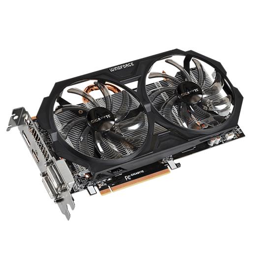 Gigabyte GV-R737WF2OC-4GD 4GB R7 370 OC GDDR5 256BIT