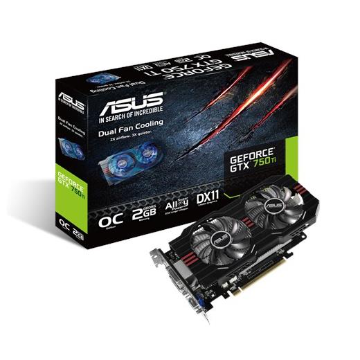 Asus Nvıdıa  Gtx750Tı-Oc-2G5 2 Gb 128Bit Ddr5  Dvi+Vga+Hdmi