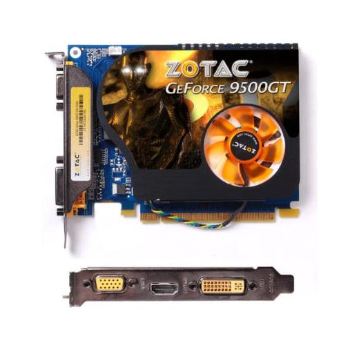 Zotac Nvıdıa 9500Gt 1 Gb 128Bıt Ddr2 Pcı-Ex (Vga+Dvi+Hdmi)