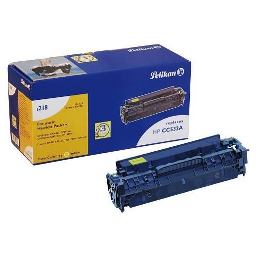 Pelikan Hp CC532A İLE UYUMLU SARI TONER