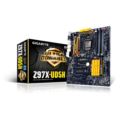 Gigabyte Ga-Z97X-Ud5H Z97X 1150Pin Ddr3-3200Mhz Pcı-E S+E+V+Dvi+Hdmi