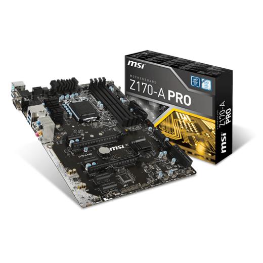 Msi Z170-A Pro Z170 LGA1151 DDR4-3200(OC) Anakart