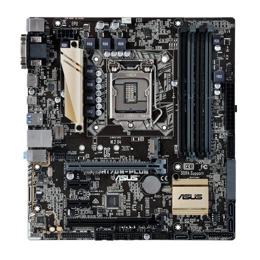 Asus H170M-Plus DDR4 Vga Dvi Usb3.0 1151pin