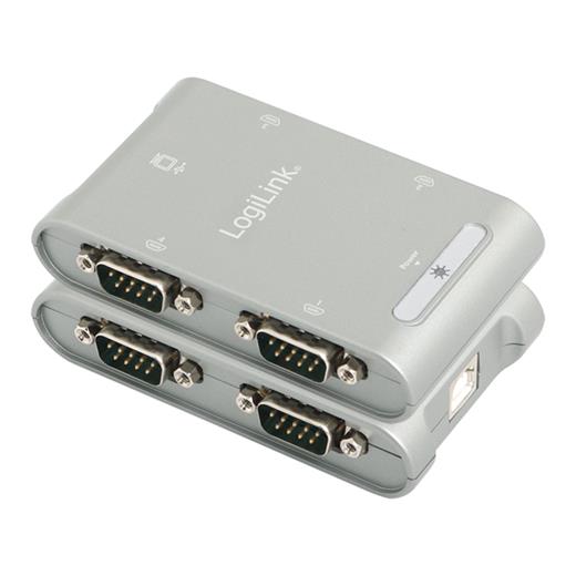 Logilink Au0032 Usb2.0 - 4 Port Seri Dönüştürücü