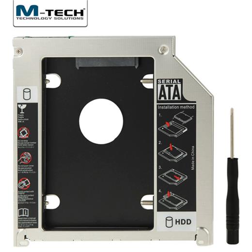 M-Tech Mssc0095 Notebook İçin Ekstra 9.5Mm Slim Sata Caddy Hdd Yuvası