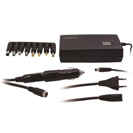 Logilink Pa0021 Universal Notebook Adaptörü, 90 Watt, Araç Tipi
