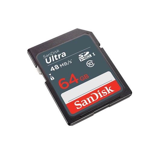 Sandisk Ultra SDXC 64GB SDSDUNB-064G-GN3IN 48MB/s Class 10 UHS-I Hafıza Kartı