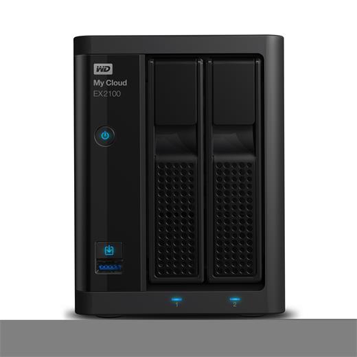 Wd My Cloud Ex2100 Wdbwaz0000Nbk-Eesn, 3.5