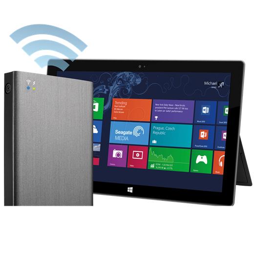 SEAGATE Wireless Plus STCK1000200, 2.5