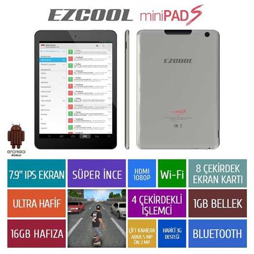 EZCOOL minIpad S 1GB 16GB QUADCORE 7.9