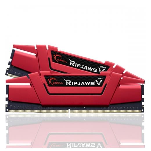 Gskill Ripjawsv Kırmızı Ddr4-2400Mhz Cl15 4Gb (1X4Gb) (15-15-15-35) 1.2V