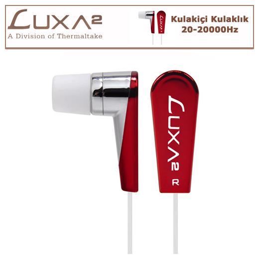 LUXA2 F2 Kulak İçi Kulaklık - Kırmızı LHA0010