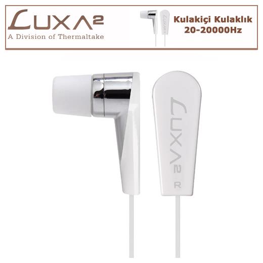 LUXA2 F2 Kulak İçi Kulaklık - Beyaz LHA0010-B
