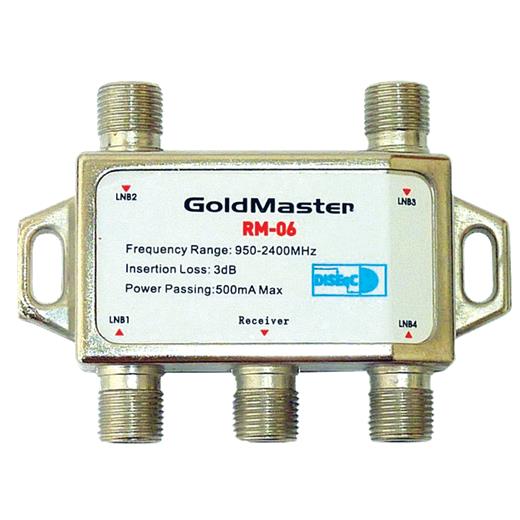 Goldmaster Rm-06 4Lü Diseqc Switch