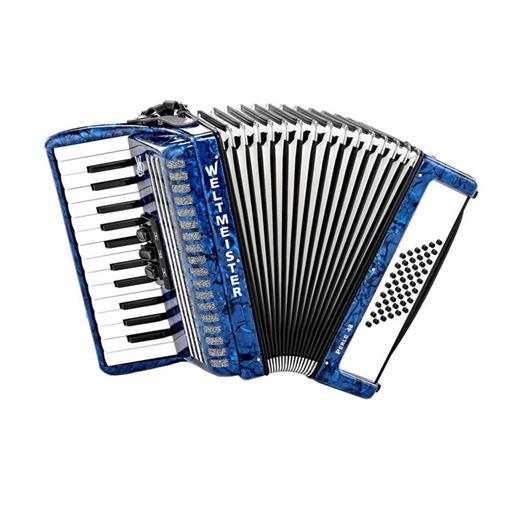 Akordiyon Weltmeister Perle 26/48/II/3 Mavi 01010179