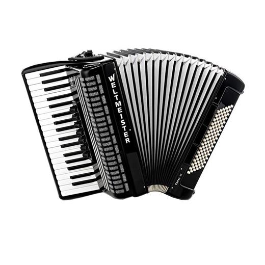 Akordiyon Weltmeister Topas 37/96/III/7/3 Siyah 01010609