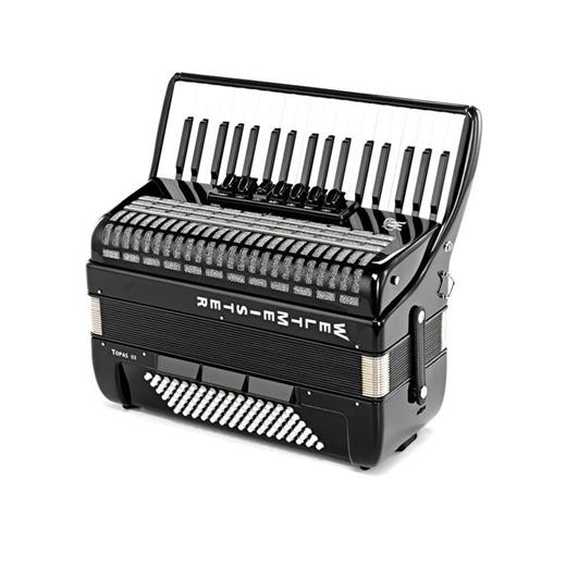 Akordiyon Weltmeister Topas 37/96/III/7/3 Siyah 01010609