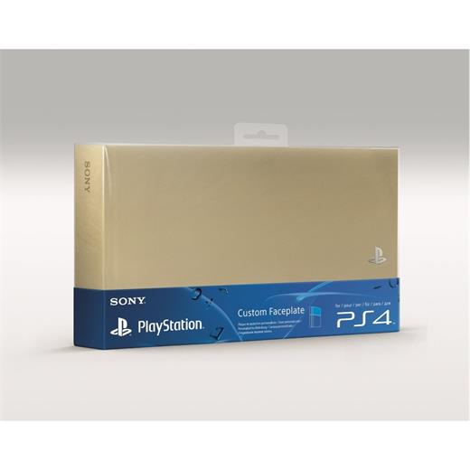PS4 Custom Faceplate Gold/EUR
