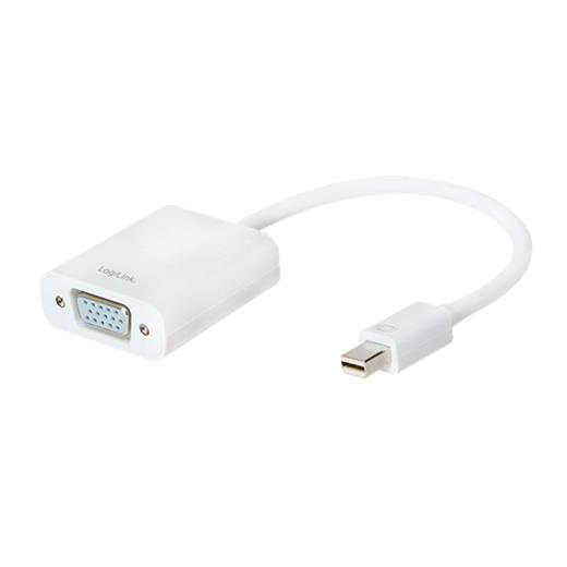 Logilink Cv0038B Mini Displayport V1.2 To Vga Dönüştürücü, Aktif