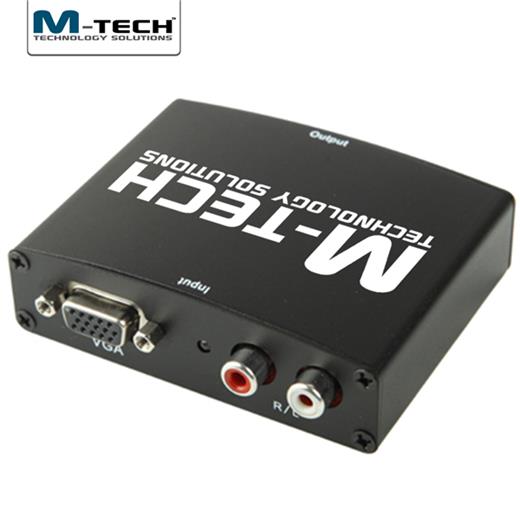 M-Tech Mvhc0060 Vga - Hdmi Çevirici, Ses Destekli, 1080P