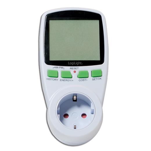 Logilight Em0003 Premium İç Mekan Enerji Ölçer, 3680W