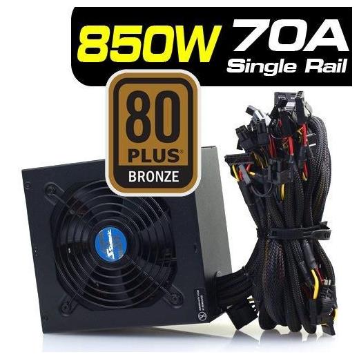 SEASONIC SS-850AT 80 BRONZE POWER SUPPLY 850W