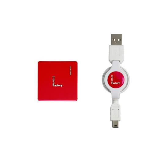 Urban Factory Crazy Dörtlü Usb Çoklayıcı (Kırmızı)