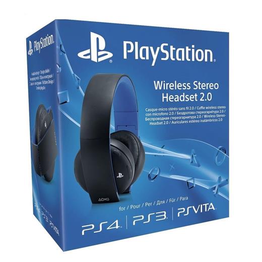 PS4 Wireless Stereo Headset 2.0/Black Box