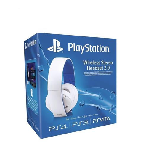 PS4 Wireless Stereo Headset 2.0/White