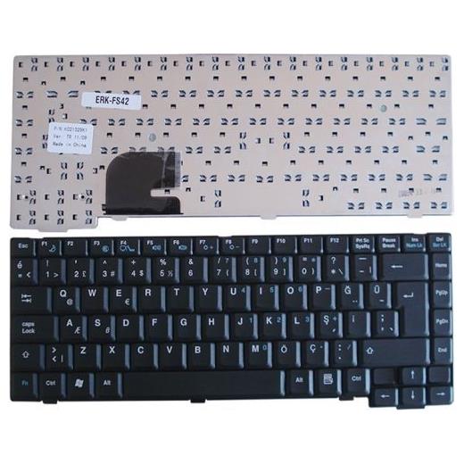 ERK-FS42TR - Fujitsu Siemens Amilo M1424, M1425 Serisi Türkçe Notebook Klavye
