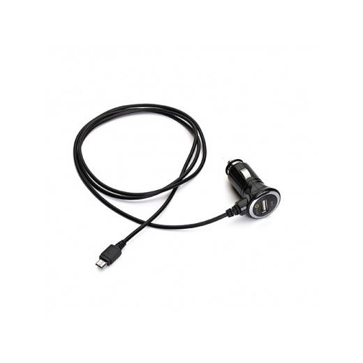 Muvit Mini Araç Usb, Micro Usb Şarj Cihazı (Siyah)
