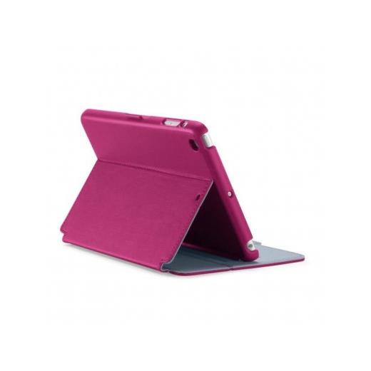 Speck Stylefolio Ipad Mini 2/3 Kılıf Ve Standı (Fuşya, Açık Gri)