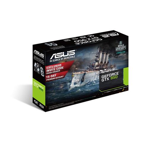 Asus Gtx950-Oc-2Gd5, Gtx 950, 2Gb, Gddr5, 128 Bit, Ekran Kartı