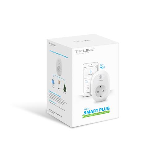 TP-Link Hs110(Eu), Wifi, Uzaktan Erişim, Zaman Planlama, Enerji İzleme, Akıllı Priz