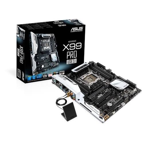 Asus X99-Pro Usb 3.1 Lga2011-V3 X99 M.2X4 Satae Anakart 2011Pv3