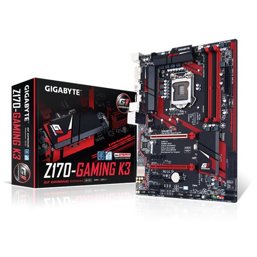 Gigabyte Ga-Z170-Gaming K3 Lga 1151 Ddr4 M.2 Sata Usb 3.1 Anakart